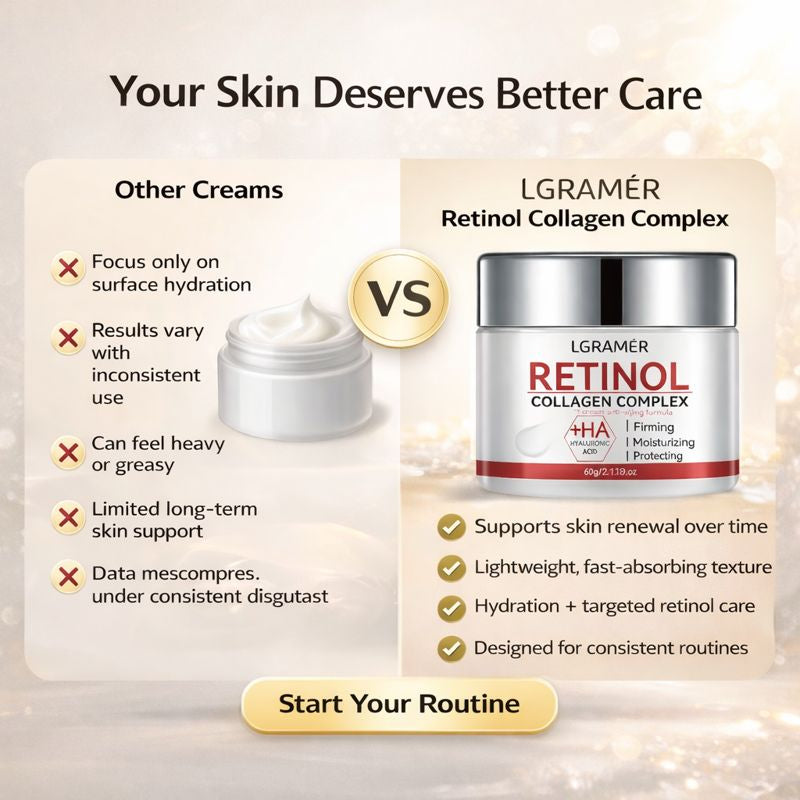 <strong>Retinol Collagen Cream – Designed for Long-Term Skin Care</strong>