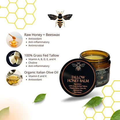 Organic Tallow Honey Balm